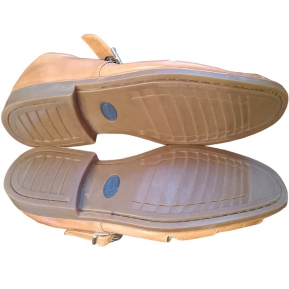 EUC | Sandro Moscoloni | Tan Leather Shoe Sandal | Size 13D main image 14